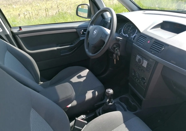 Opel Meriva cena 11400 przebieg: 200000, rok produkcji 2009 z Żnin małe 137